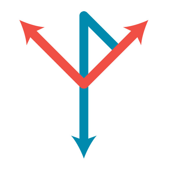 patient vector icon with arrows